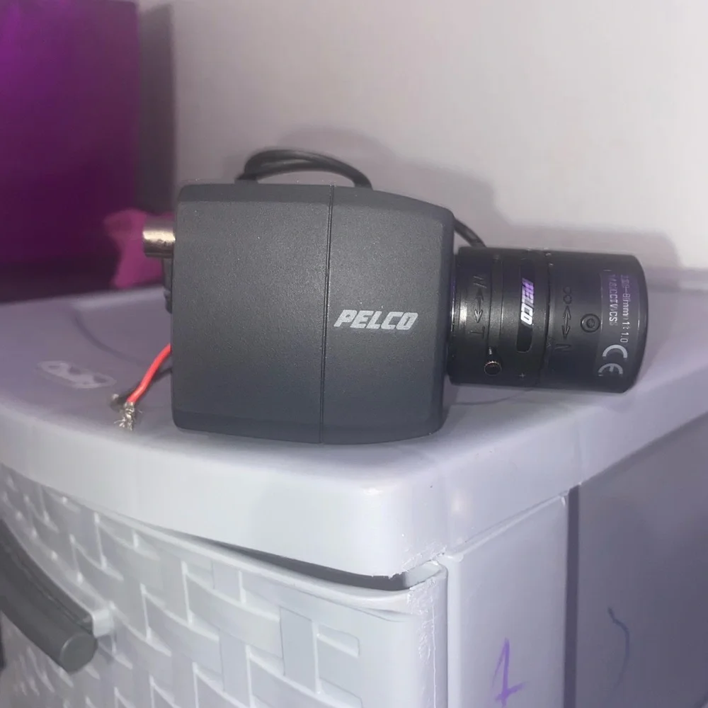 Gray Simulated Security Camera
